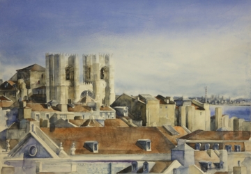 Está a chegar a Cascais a nova exposição que retrata Lisboa através de aguarelas