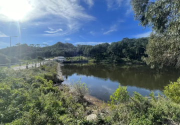 O trail na barragem do Rio da Mula onde todos podem participar em troca de doações